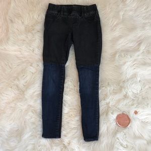 Blue and Black Jeggings